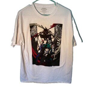 Anime My Hero Academia Funimation T-Shirt‎ Logo Cartoon Portrait Size XL